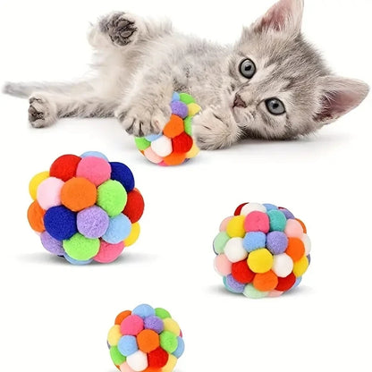 Cat Plush Ball Toy