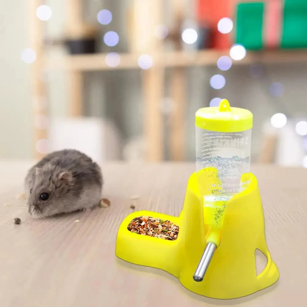 Hamster Water-Feeder Combination